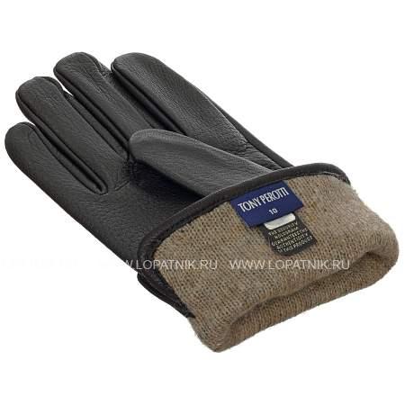 перчатки мужские h6079/1-8.5 tony perotti чёрный Tony Perotti