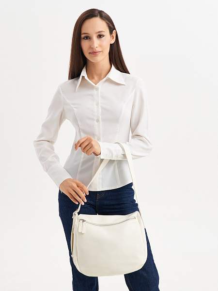 JS-1021-62 белая сумка женская Jane's Story Jane's Story, Артикул: JS-1021-62 фото №1