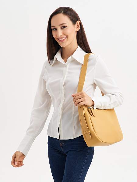 JS-1021-67 желтая сумка женская Jane's Story Jane's Story, Артикул: JS-1021-67 фото №1