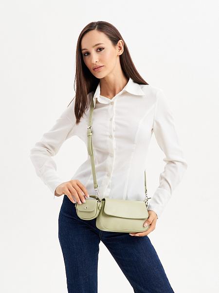 JS-5593-65 зеленая сумка женская Jane's Story Jane's Story, Артикул: JS-5593-65 фото №1