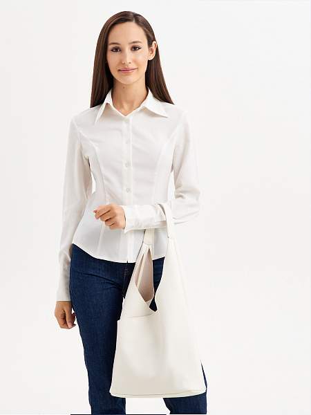 JS-8909-62 белая сумка женская Jane's Story Jane's Story, Артикул: JS-8909-62 фото №1