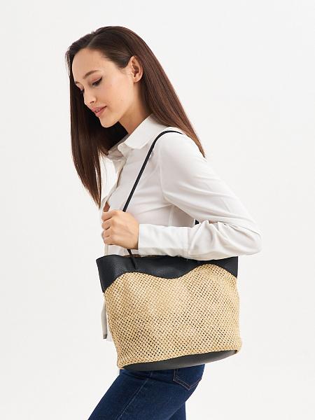 JS-8906-04 черная сумка женская Jane's Story Jane's Story, Артикул: JS-8906-04 фото №1