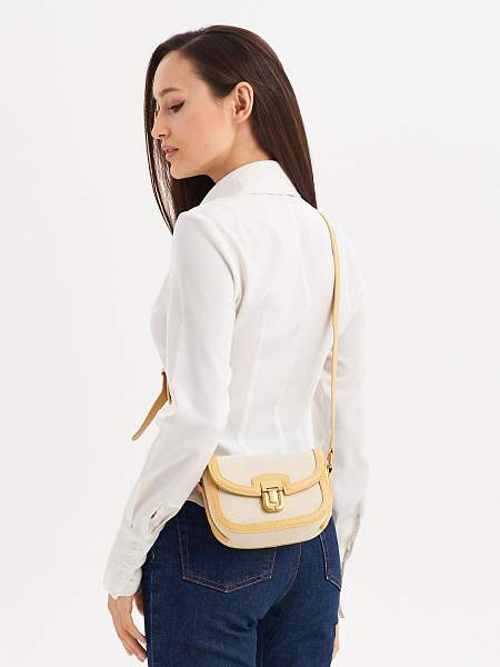 JS-A-6062-67 желтая сумка женская Jane's Story Jane's Story, Артикул: JS-A-6062-67 фото №1