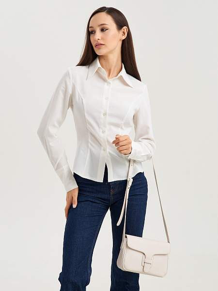 JS-2038-62 белая сумка женская Jane's Story Jane's Story, Артикул: JS-2038-62 фото №1