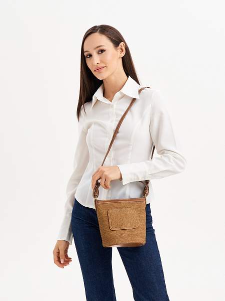 JS-3078-61 бежевая сумка женская Jane's Story Jane's Story, Артикул: JS-3078-61 фото №1