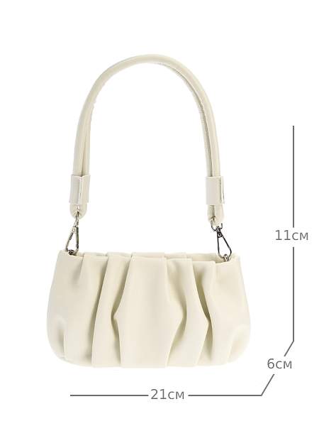 JS-6033-62 белая сумка женская Jane's Story Jane's Story, Артикул: JS-6033-62 фото №1