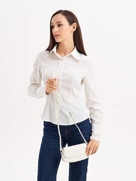 JS-6066-62 белая сумка женская Jane's Story Jane's Story, Артикул: JS-6066-62 фото №1