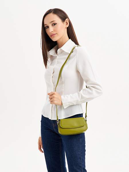 JS-6066-65 зеленая сумка женская Jane's Story Jane's Story, Артикул: JS-6066-65 фото №1