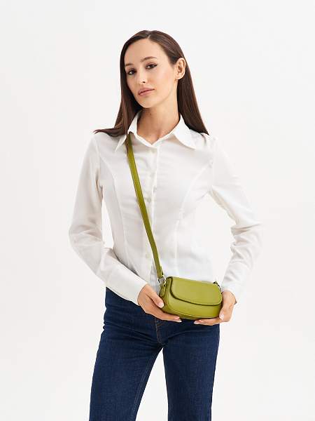 JS-6066-65 зеленая сумка женская Jane's Story Jane's Story, Артикул: JS-6066-65 фото №1