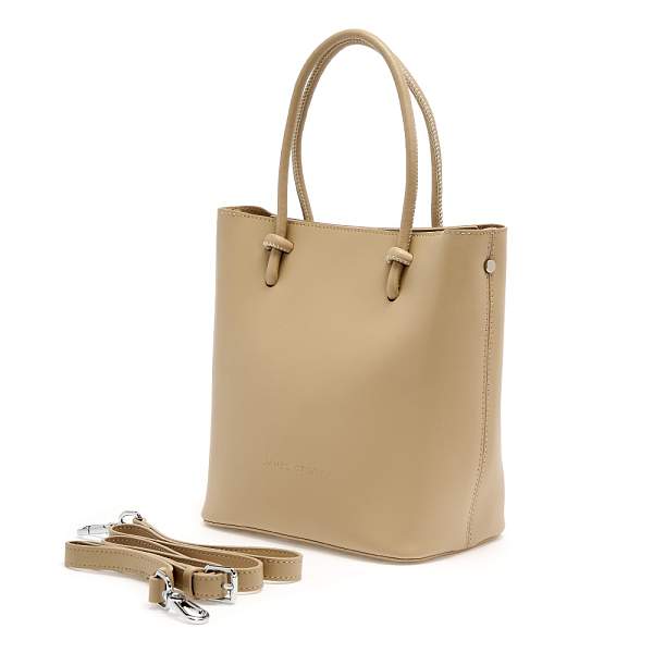 JS-8130-61 бежевая сумка женская (кожа) Jane's Story Jane's Story, Артикул: JS-8130-61 фото №1