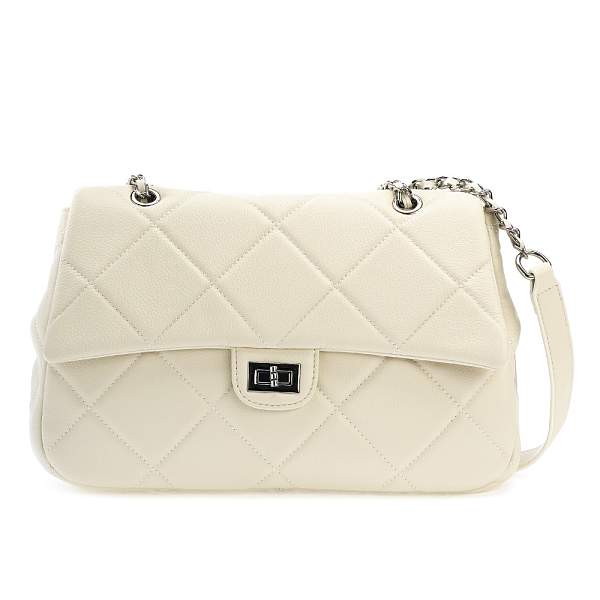 JS-8705-62 белая сумка женская (кожа) Jane's Story Jane's Story, Артикул: JS-8705-62 фото №1