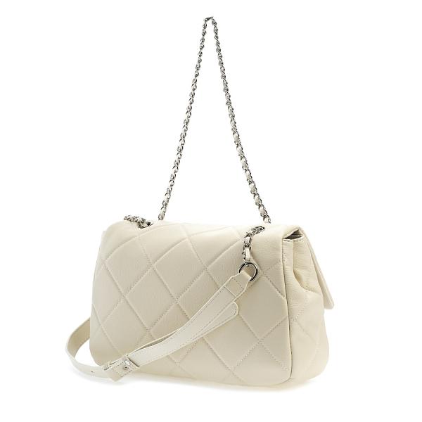 JS-8705-62 белая сумка женская (кожа) Jane's Story Jane's Story, Артикул: JS-8705-62 фото №1