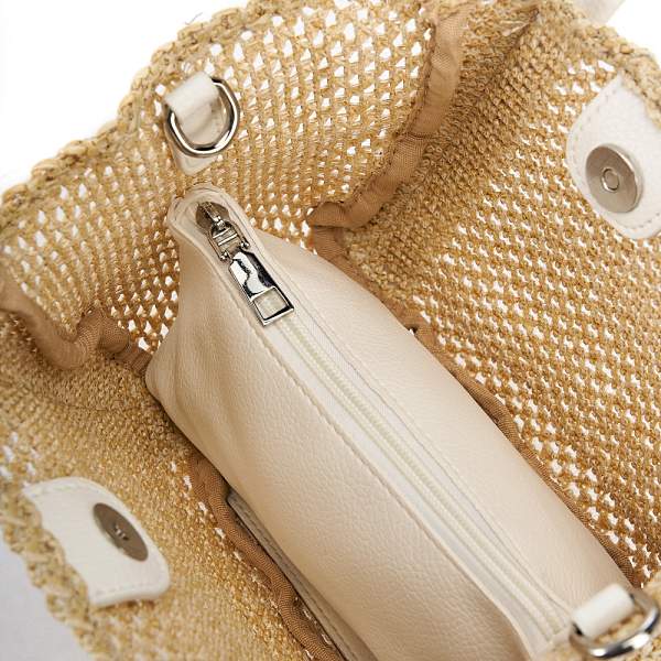 JS-1039-62 белая сумка женская Jane's Story Jane's Story, Артикул: JS-1039-62 фото №1