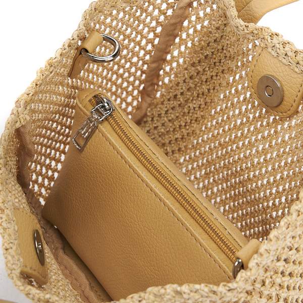 JS-1039-67 желтая сумка женская Jane's Story Jane's Story, Артикул: JS-1039-67 фото №1