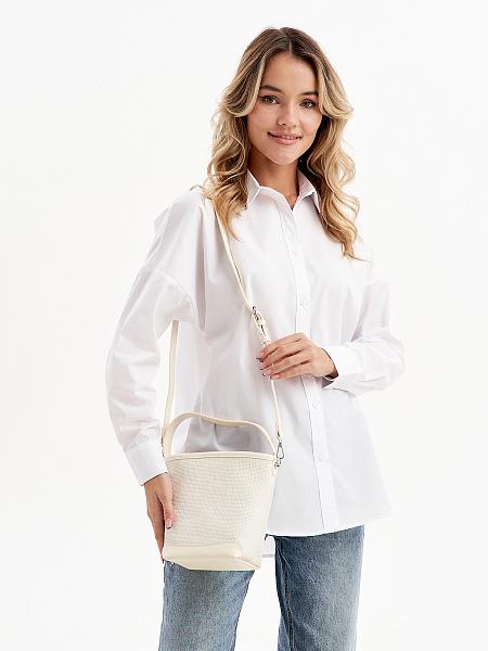 JS-1851-62 белая сумка женская Jane's Story Jane's Story, Артикул: JS-1851-62 фото №1