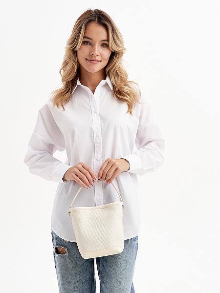 JS-1851-62 белая сумка женская Jane's Story Jane's Story, Артикул: JS-1851-62 фото №1