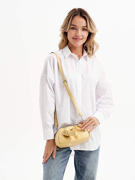 JS-2041-67 желтая сумка женская Jane's Story Jane's Story, Артикул: JS-2041-67 фото №1