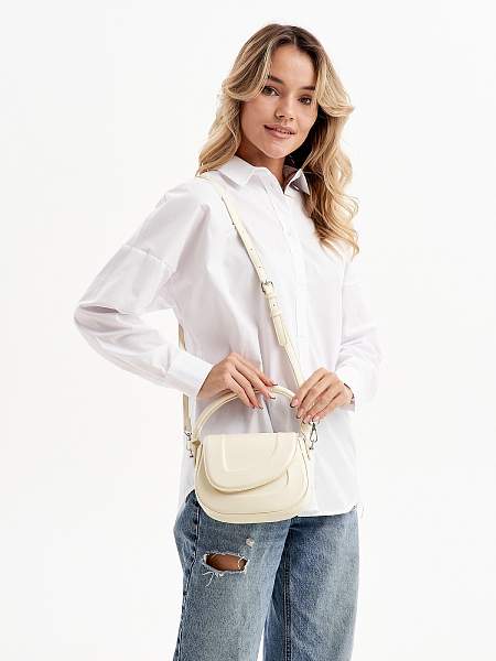 JS-501-62 белая сумка женская Jane's Story Jane's Story, Артикул: JS-501-62 фото №1