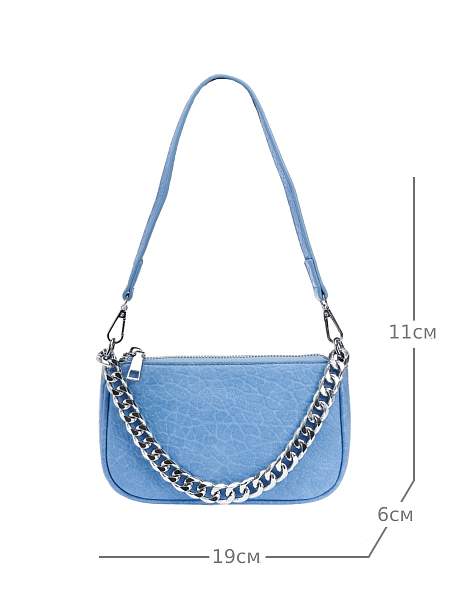 JS-5090-70 голубая сумка женская Jane's Story Jane's Story, Артикул: JS-5090-70 фото №1