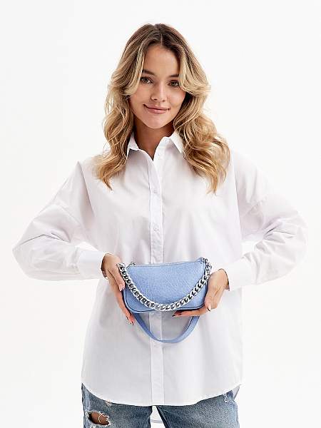 JS-5090-70 голубая сумка женская Jane's Story Jane's Story, Артикул: JS-5090-70 фото №1