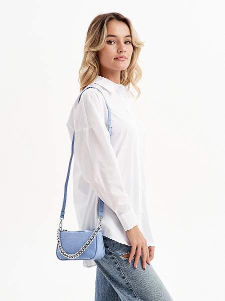 JS-5090-70 голубая сумка женская Jane's Story Jane's Story, Артикул: JS-5090-70 фото №1