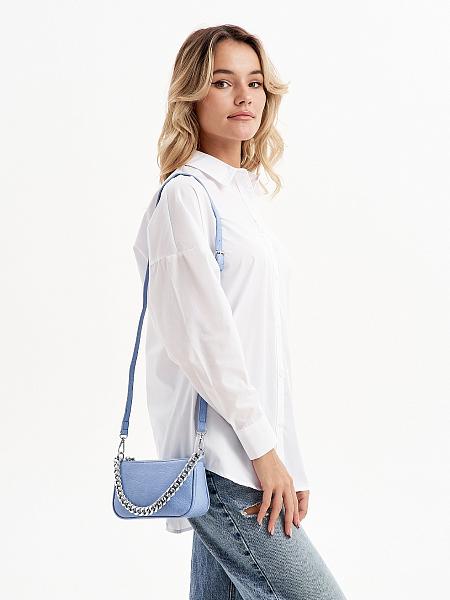 JS-5090-70 голубая сумка женская Jane's Story Jane's Story, Артикул: JS-5090-70 фото №1