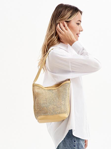 JS-3119-67 желтая сумка женская Jane's Story Jane's Story, Артикул: JS-3119-67 фото №1