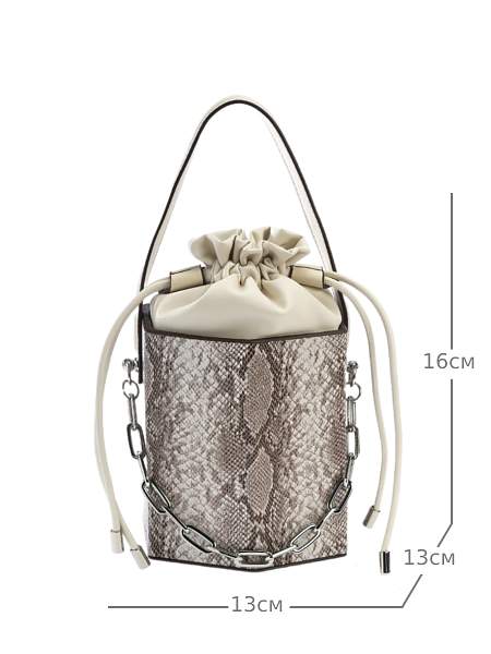 JS-JO480-1-62 белая сумка женская (кожа) Jane's Story Jane's Story, Артикул: JS-JO480-1-62 фото №1