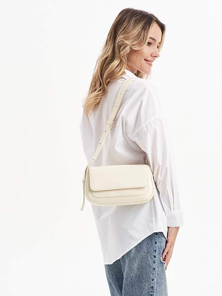 JS-796-62 белая сумка женская Jane's Story Jane's Story, Артикул: JS-796-62 фото №1