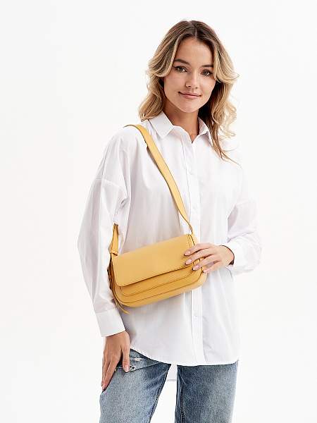 JS-796-67 желтая сумка женская Jane's Story Jane's Story, Артикул: JS-796-67 фото №1
