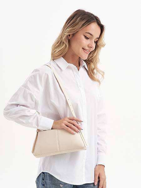 JS-A8002-62 белая сумка женская Jane's Story Jane's Story, Артикул: JS-A8002-62 фото №1