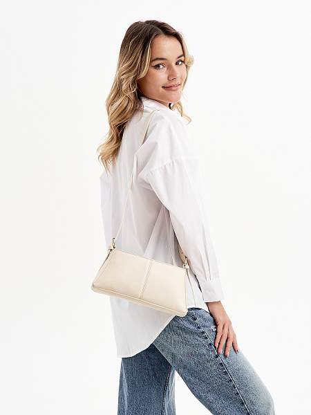 JS-A8002-62 белая сумка женская Jane's Story Jane's Story, Артикул: JS-A8002-62 фото №1