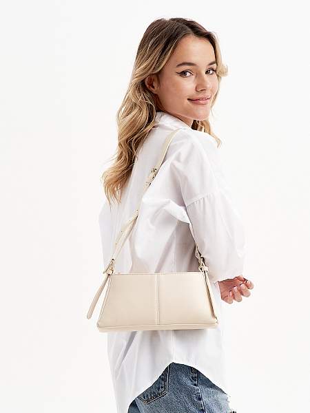 JS-A8002-62 белая сумка женская Jane's Story Jane's Story, Артикул: JS-A8002-62 фото №1