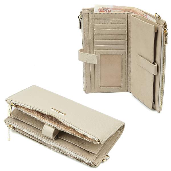 Q12D-192 FABRETTI Кошелек жен. нат. кожа Fabretti, Артикул: Q12D-192 фото №1