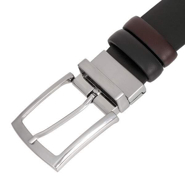 Ремень двухсторонний черный Conti Uomo 40123 Black/Brown Conti Uomo, Артикул: 40123 Black/Brown фото №1