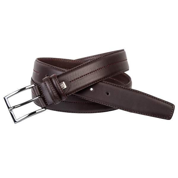 Ремень тёмно-коричневый Sergio Belotti 6094/35 T.Moro Sergio Belotti, Артикул: 6094/35 T.Moro фото №1