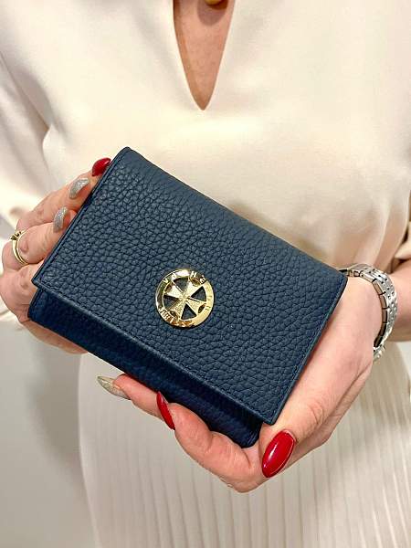 Кошелек NARVIN 9569-Polo D.Blue Vasheron, Артикул: 9569-Polo D.Blue фото №1