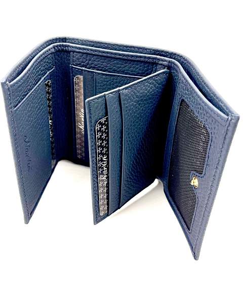 Кошелек NARVIN 9569-Polo D.Blue Vasheron, Артикул: 9569-Polo D.Blue фото №1