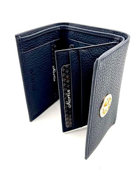 Кошелек NARVIN 9569-Polo D.Blue Vasheron, Артикул: 9569-Polo D.Blue фото №1