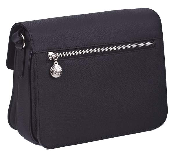 Сумка кросс-боди NARVIN 9810-Polo Black Vasheron, Артикул: 9810-Polo Black фото №1