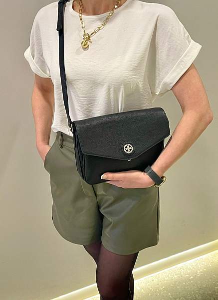 Сумка кросс-боди NARVIN 9810-Polo Black Vasheron, Артикул: 9810-Polo Black фото №1