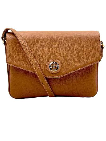 Сумка кросс-боди NARVIN 9810-Polo Caramel Vasheron, Артикул: 9810-Polo Caramel фото №1