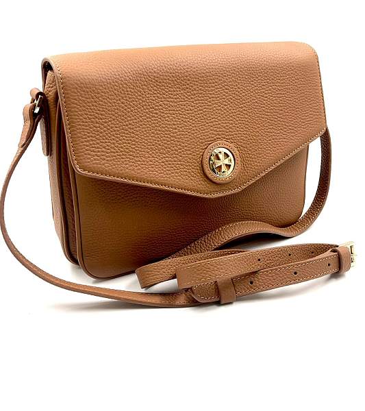 Сумка кросс-боди NARVIN 9810-Polo Caramel Vasheron, Артикул: 9810-Polo Caramel фото №1