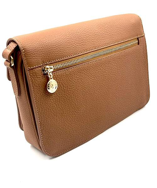 Сумка кросс-боди NARVIN 9810-Polo Caramel Vasheron, Артикул: 9810-Polo Caramel фото №1