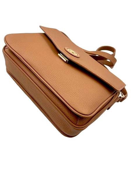 Сумка кросс-боди NARVIN 9810-Polo Caramel Vasheron, Артикул: 9810-Polo Caramel фото №1
