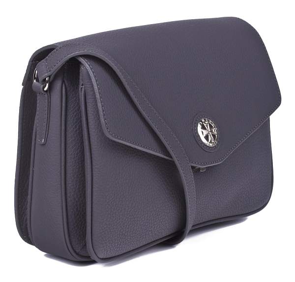 Сумка кросс-боди NARVIN 9810-Polo Grey Vasheron, Артикул: 9810-Polo Grey фото №1