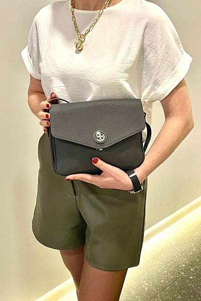 Сумка кросс-боди NARVIN 9810-Polo Grey Vasheron, Артикул: 9810-Polo Grey фото №1