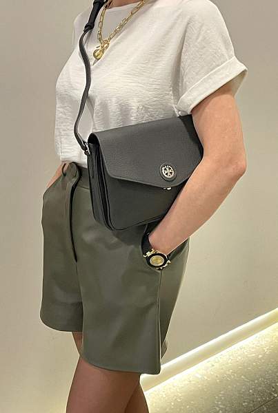 Сумка кросс-боди NARVIN 9810-Polo Grey Vasheron, Артикул: 9810-Polo Grey фото №1