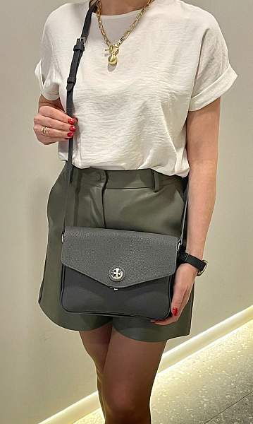 Сумка кросс-боди NARVIN 9810-Polo Grey Vasheron, Артикул: 9810-Polo Grey фото №1