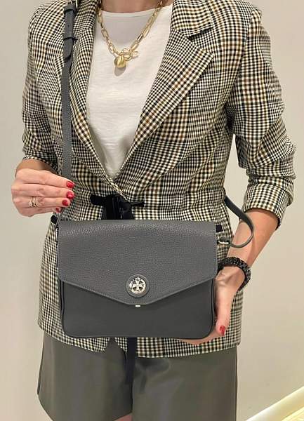 Сумка кросс-боди NARVIN 9810-Polo Grey Vasheron, Артикул: 9810-Polo Grey фото №1